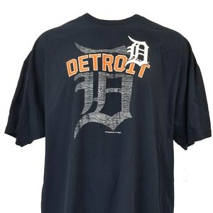 Detroit Tigers MLB Navy Logo T-Shirt 3XL, 4XL